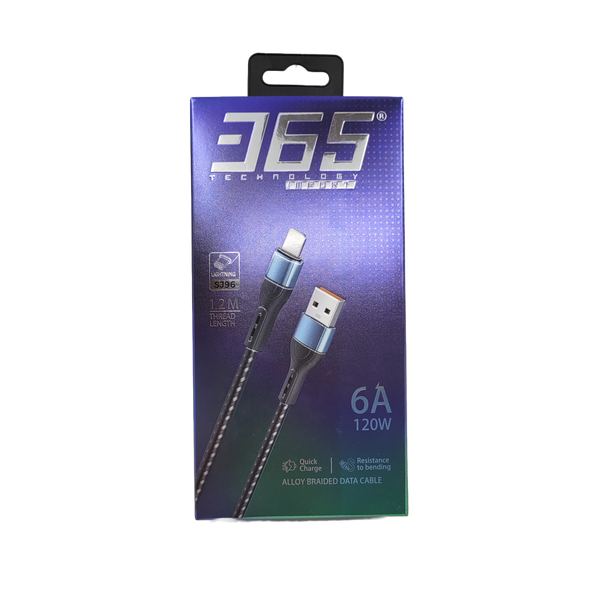 Cable USB-C a Lightning Carga Rápida 3.0A 20W 1.2 Metros